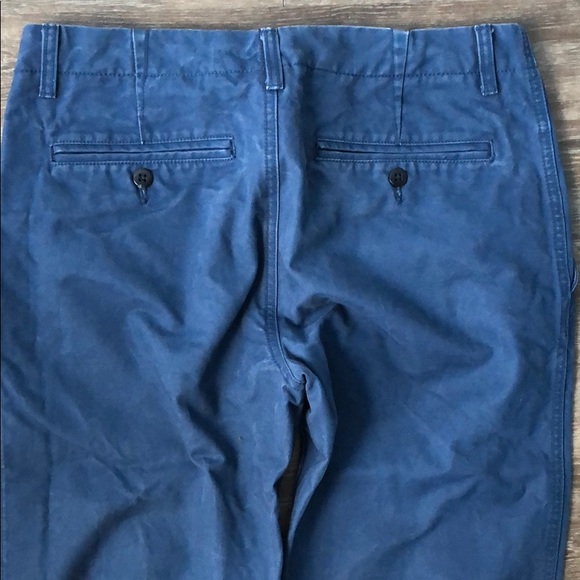 Lands End Canvas blue chinos, 30/32 - Picture 3 of 3